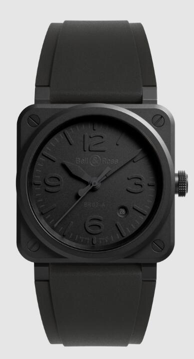 Bell & Ross NEW BR 03 PHANTOM BR03A-PH-CE/SRB Replica Watch